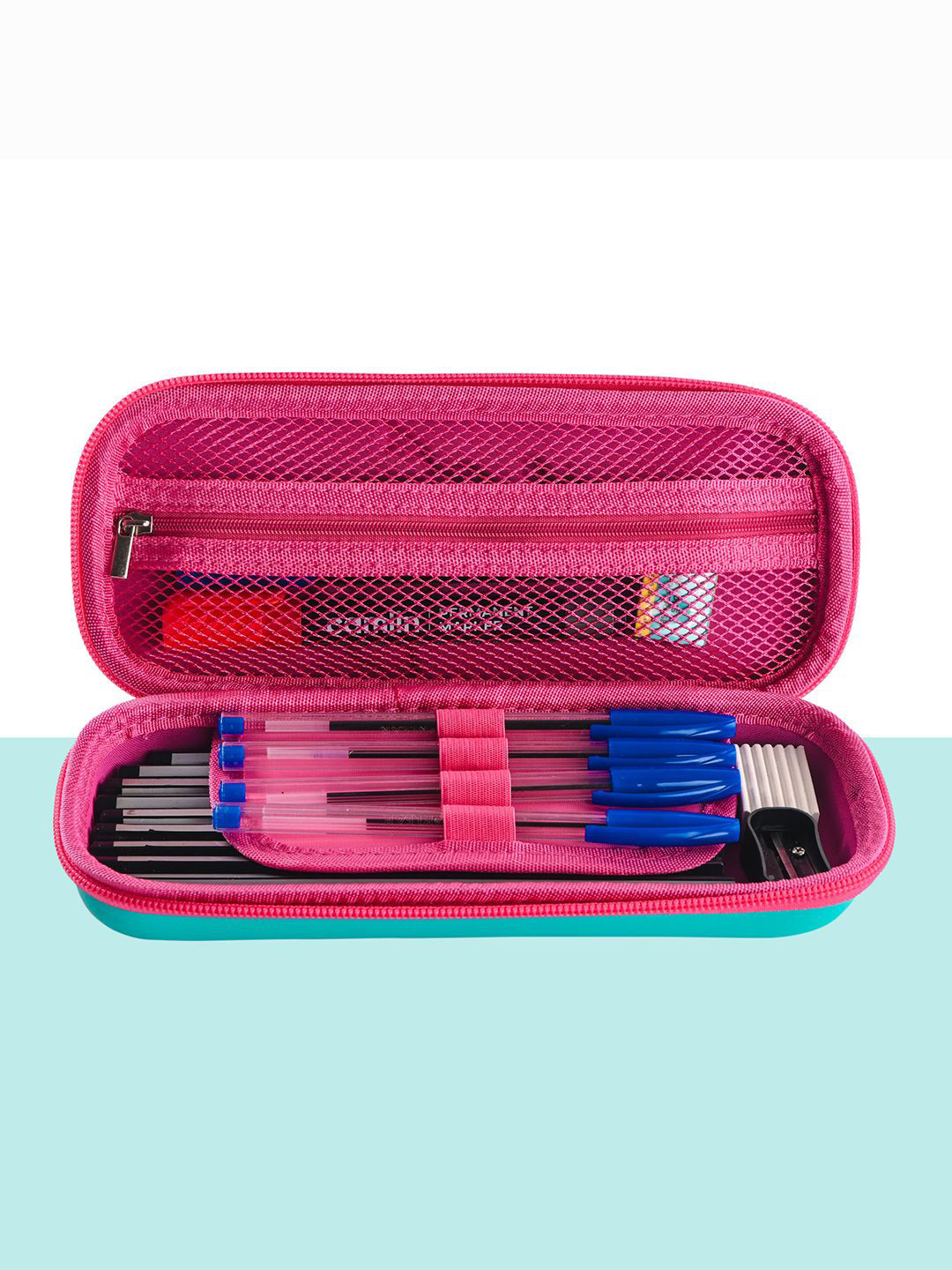YK Girls Set Of 3 Unicorn Printed Waterproof 3D Pencil Boxes