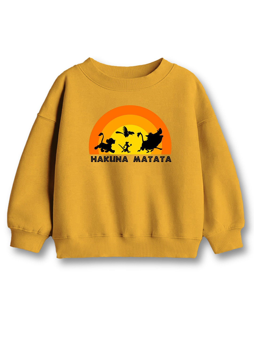 x2o Kids Hakuna Matata Print Cotton Sweatshirt