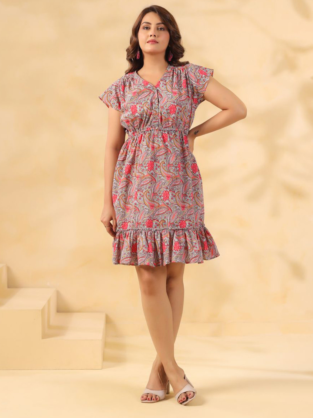 Zenava by Myntra Women Floral Printed Fit & Flare Dress