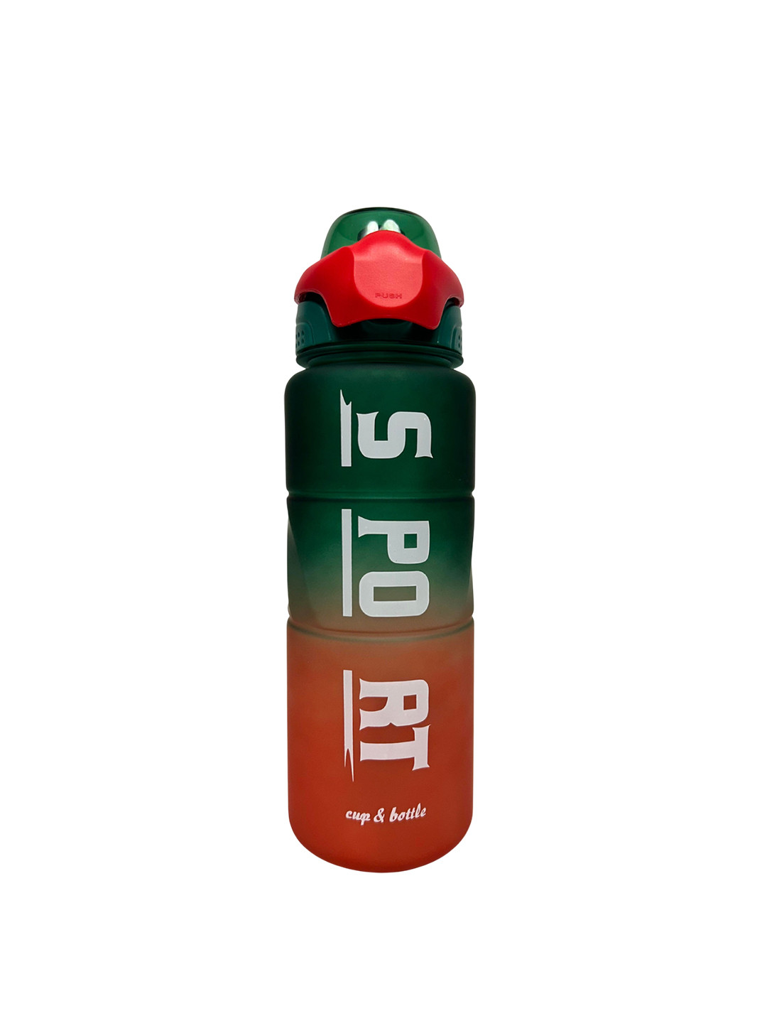 Virtuous Pink & Green Typography Printed Sipper Water Bottle 1300 ml