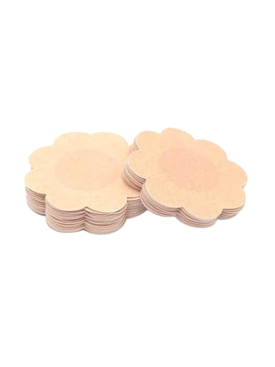 G Heist Women Nude Pack Of 10 Pairs Flower Shaped Nipple Pasties