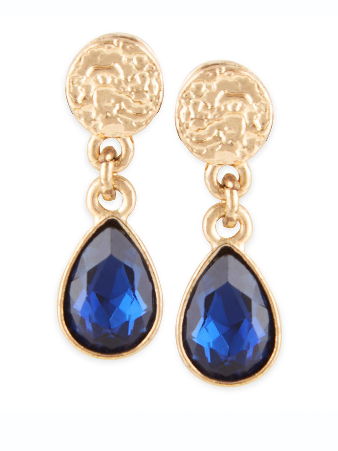 Namaste Jewels Blue Alloy Earrings