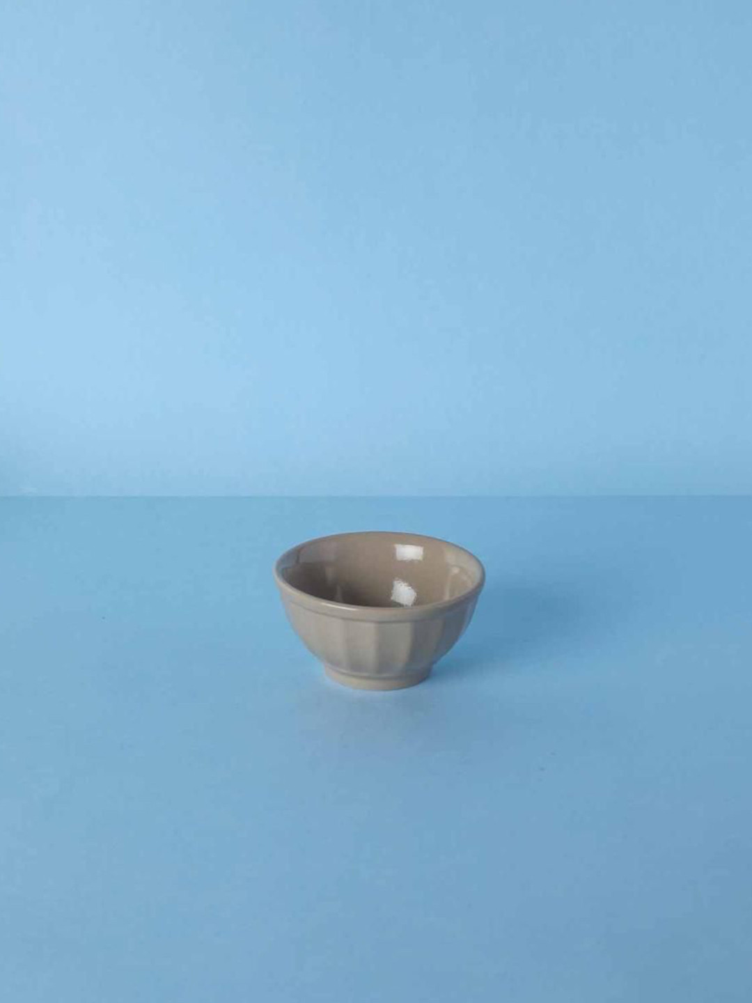 FREEDOM TREE Color Pop Grey 2 Pieces Textured Ceramic Serving Bowls