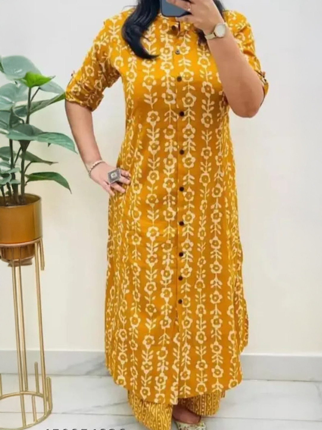 BRAVAL TEXTILE Women Yellow Kurta Sets