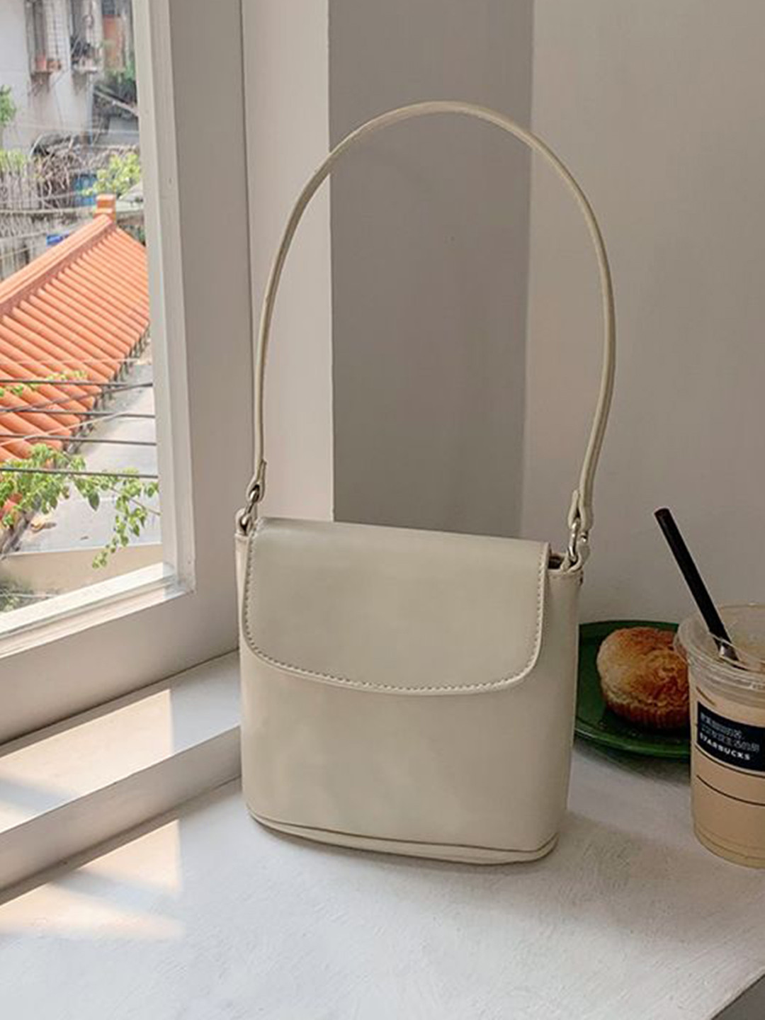 CORSICA Baguette One Handle Sling Bag With Non-Detachable Sling Strap