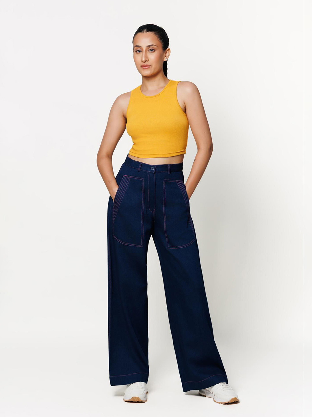 Zwankee Dandelion Women Ribbed Fitted Style Tank Crop Top