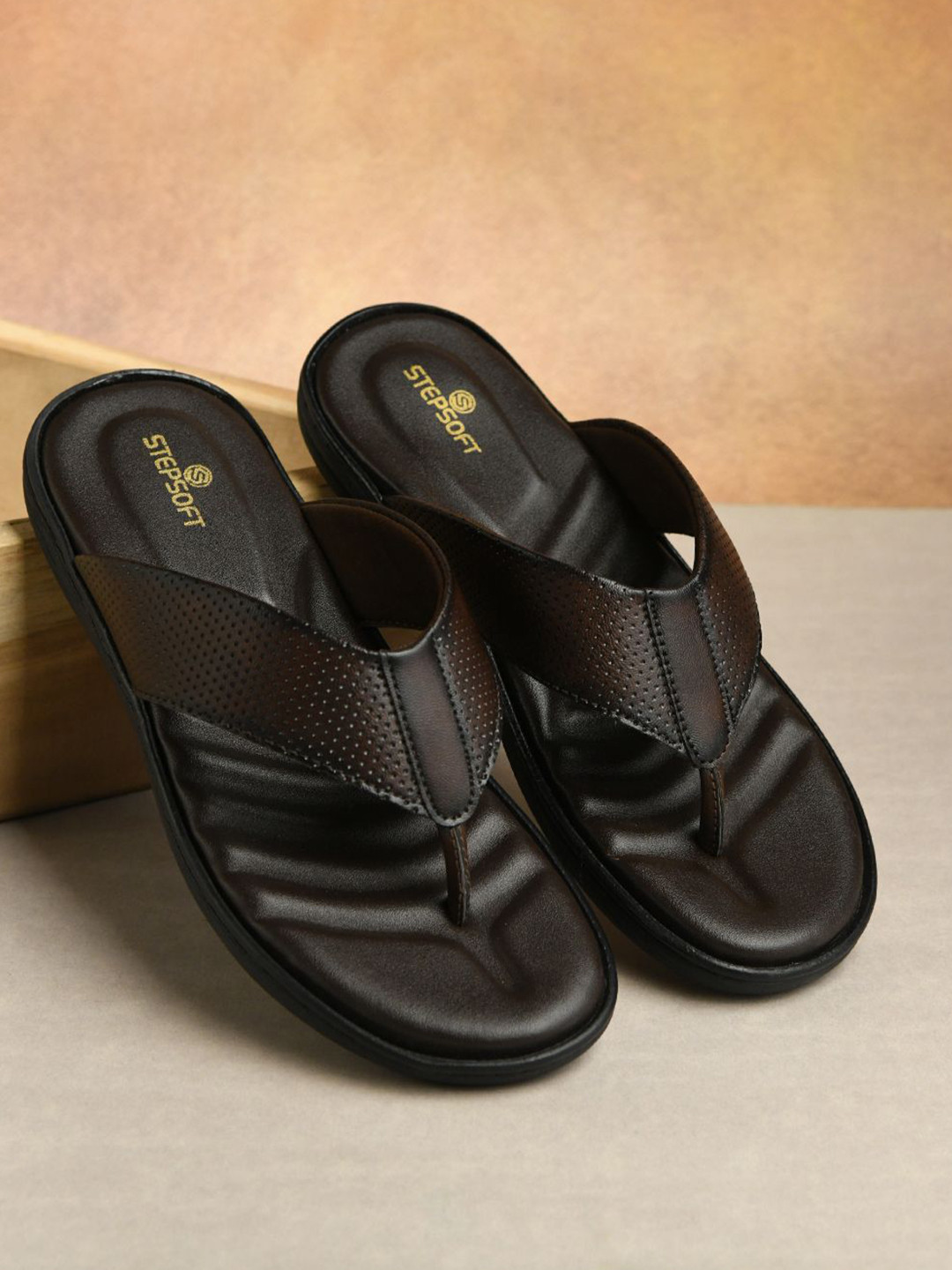 STEPSOFT Men Ortho V-Shape Comfort Sandals