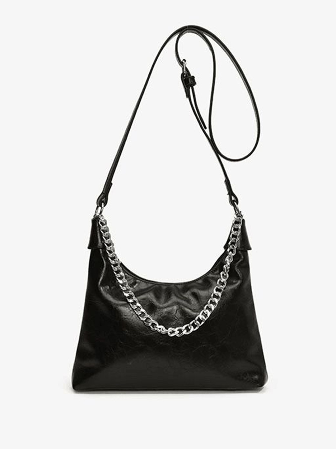 CORSICA Half Moon One Handle Hobo Bag With Non-Detachable Sling Strap