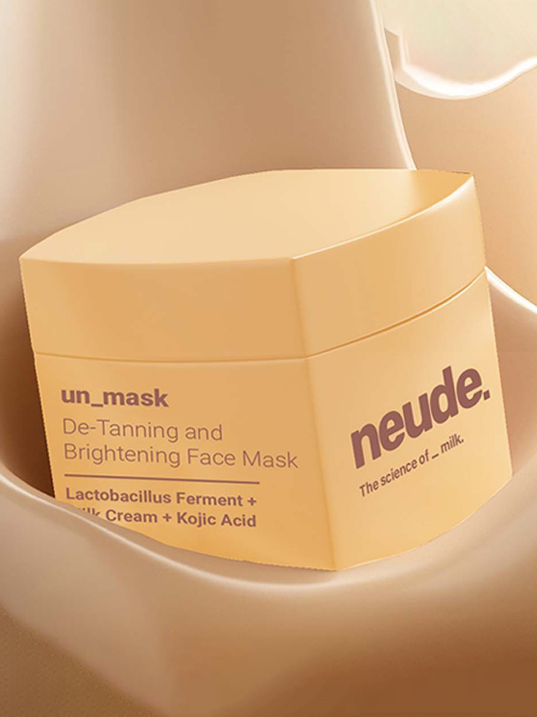 Neude Skin Instant Detaining Hydrating Brightening Face Mask- 50 ml
