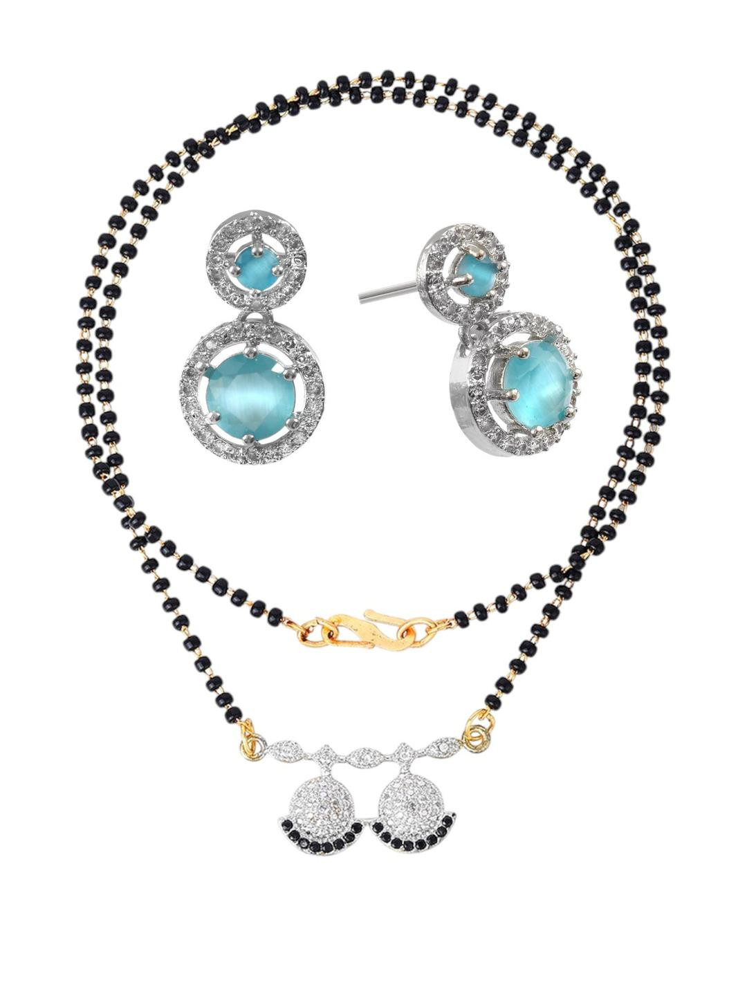 CHARMS Cubic Zirconia Mangalsutra Set