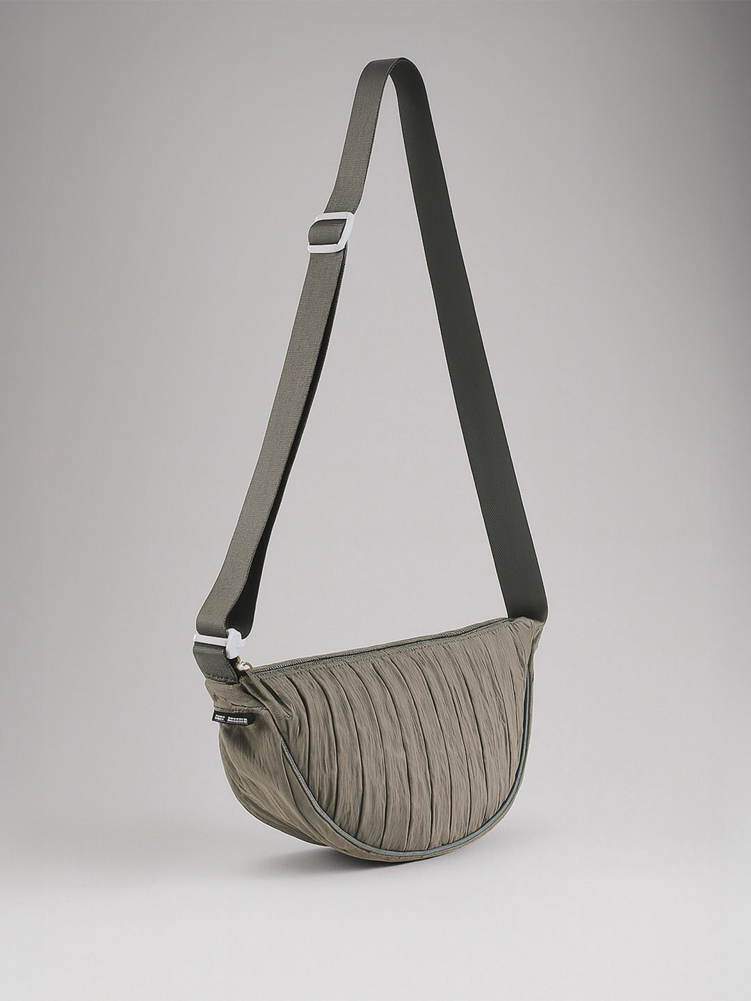 Lino Perros Unisex Textured Structured Sling Bag