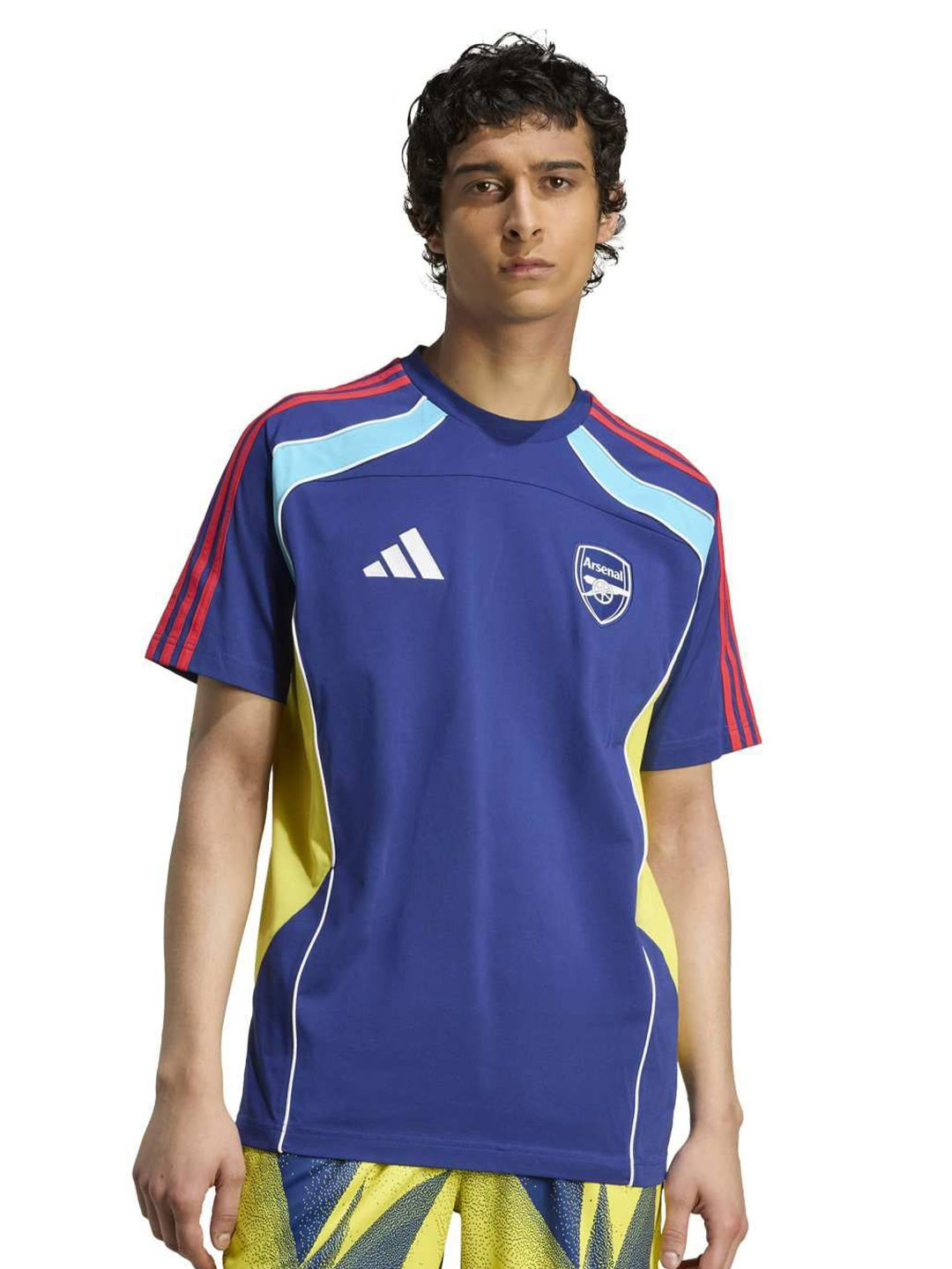 ADIDAS Men Striped Arsenal FC UBP T-shirt