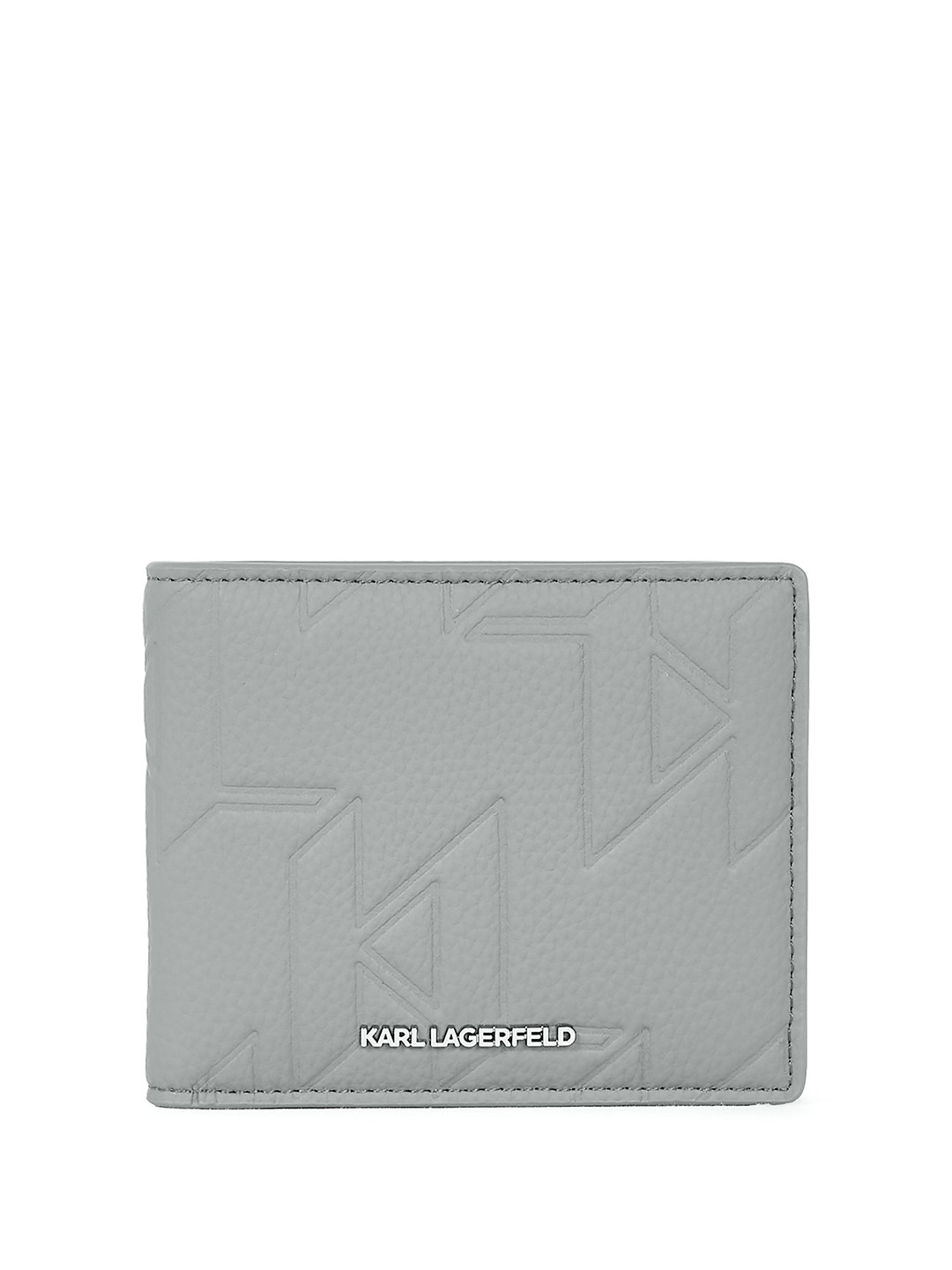Karl Lagerfeld Men Leather Two Fold Wallet