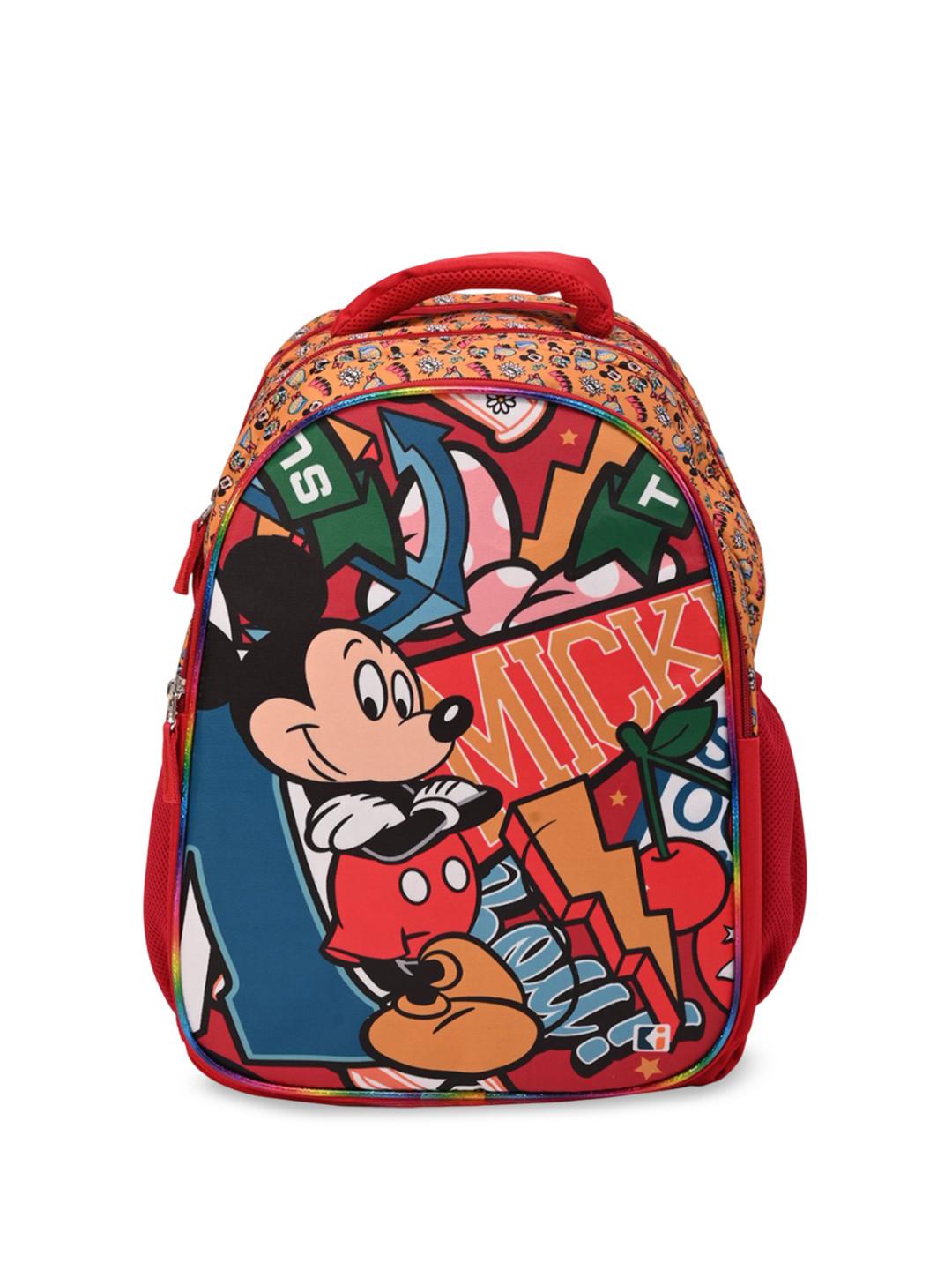 YK Kids Disney Mickey Printed School Backpack