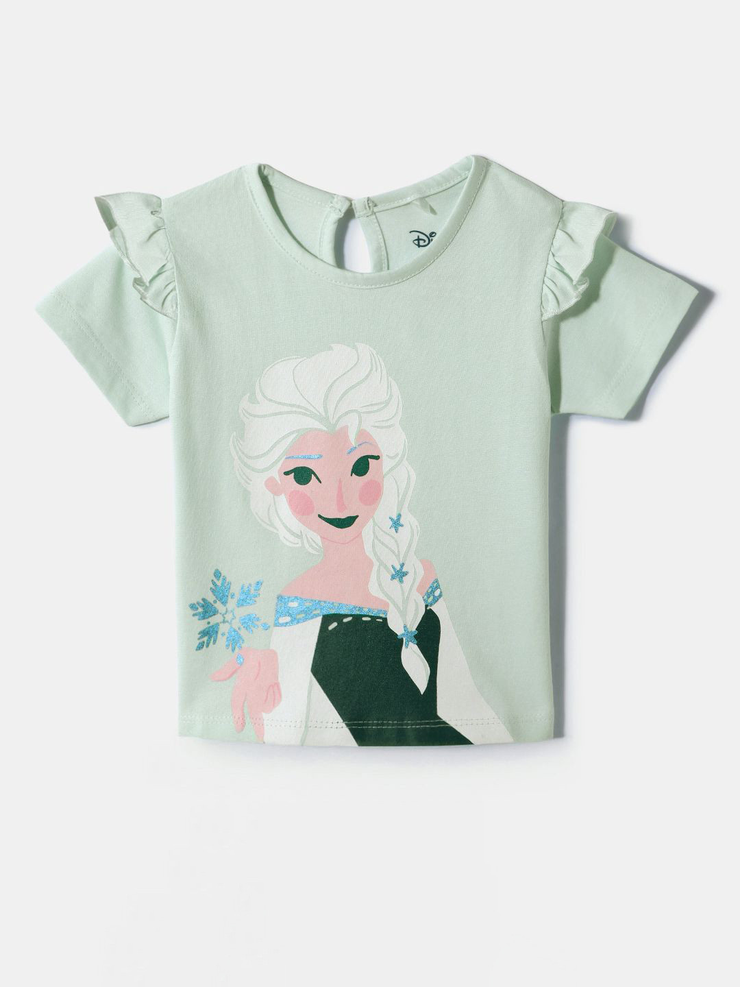 Nauti Nati Girls Cartoon Characters Print Cotton Top