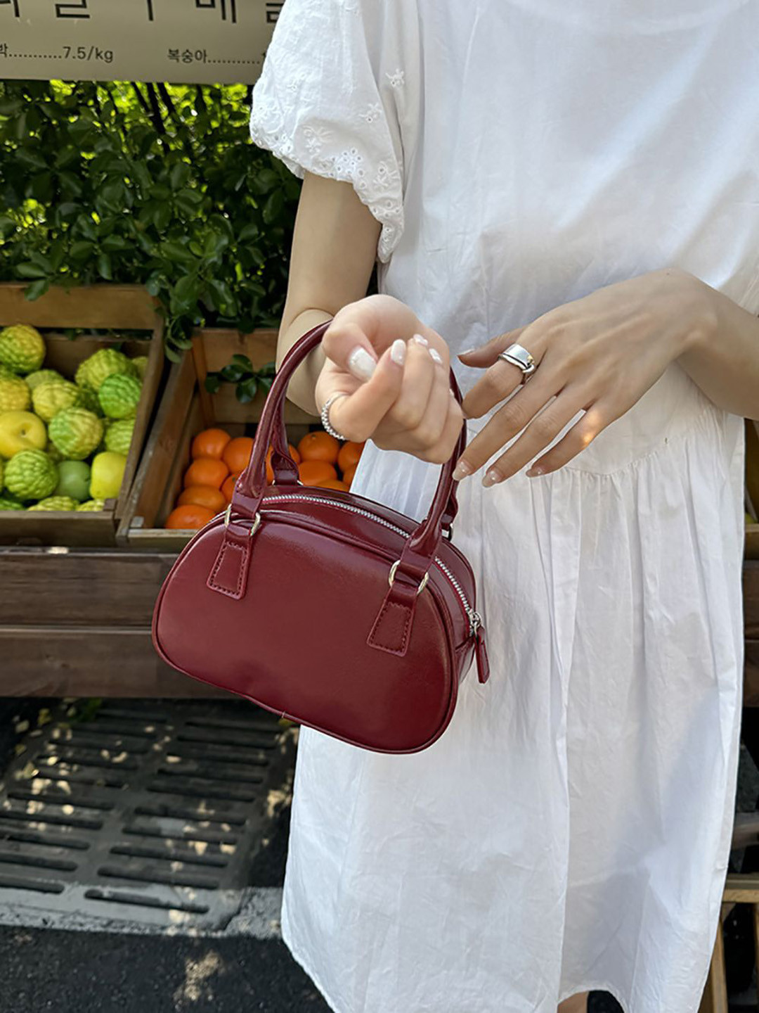 CORSICA Non-Detachable Sling Strap Miniature Handheld Bag