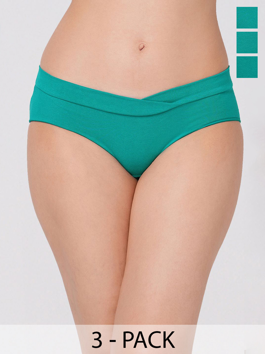 Inner Sense Women Pack Of 3 V Band Basic Briefs