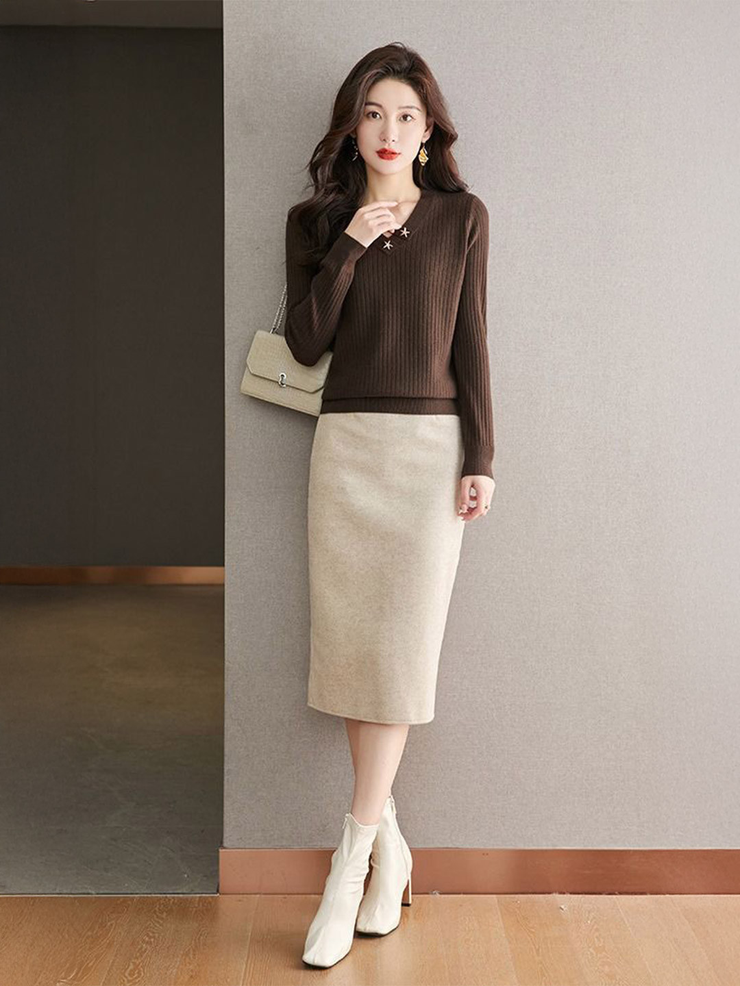 StyleCast Women Cashmere Sweater Vest