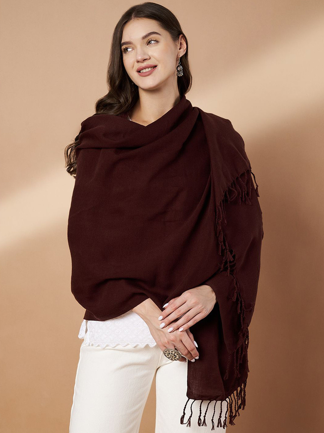Zamour Women Tasselled Stole