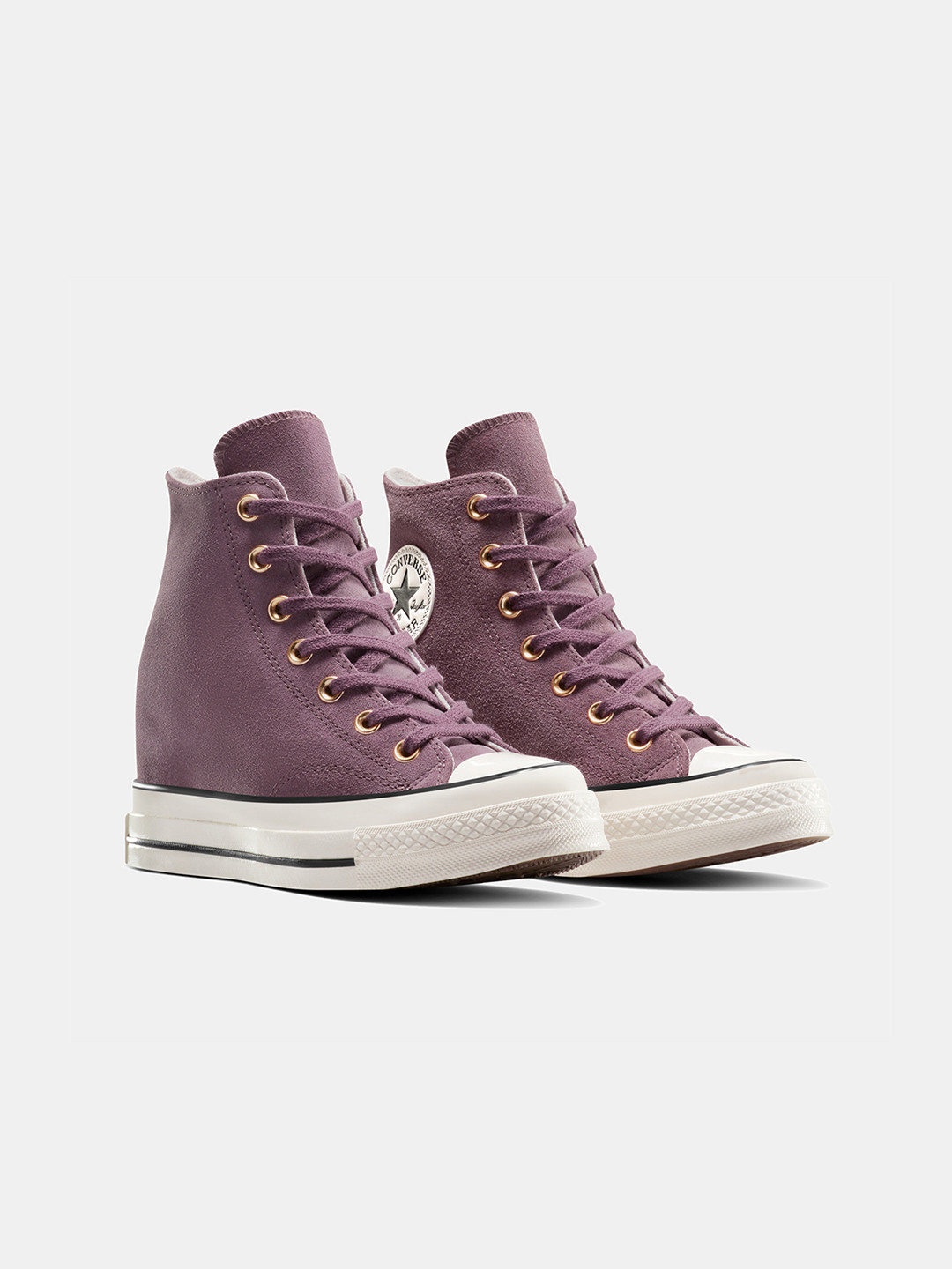 Converse Women Chuck 70 Wedge Platform Suede High Top Sneaker