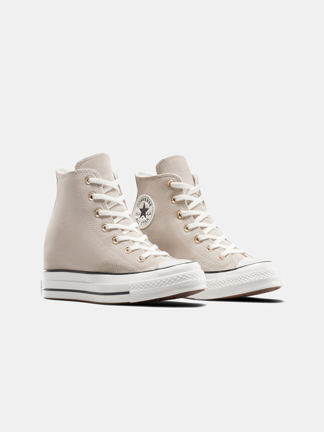Converse Women Chuck 70 Wedge Platform Suede High Top Sneaker