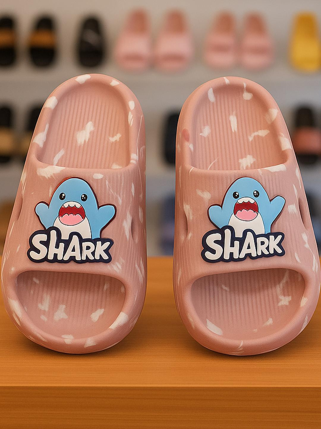 ONFEET Kids Indoor Outdoor Shark Eva Slip On Clogs