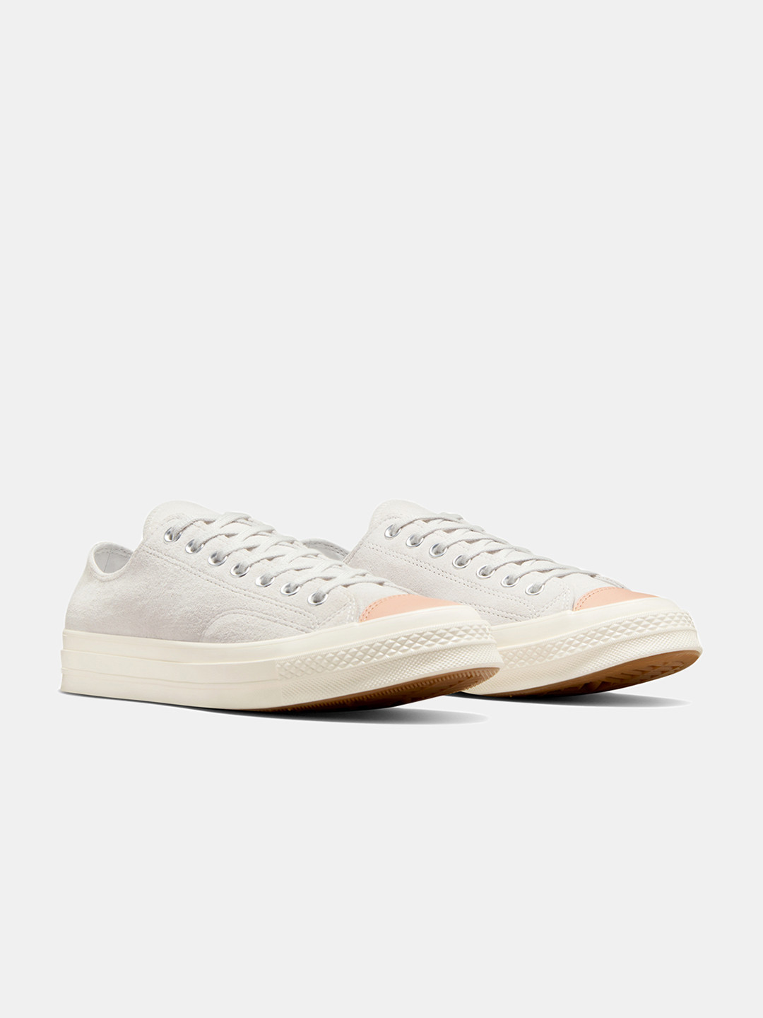 Converse Men Chuck 70 Nubuck & Vachetta Low Top Sneaker