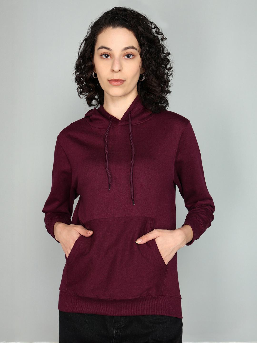 BEING WANTED Women Hooded Pull-Over Sweatshirt