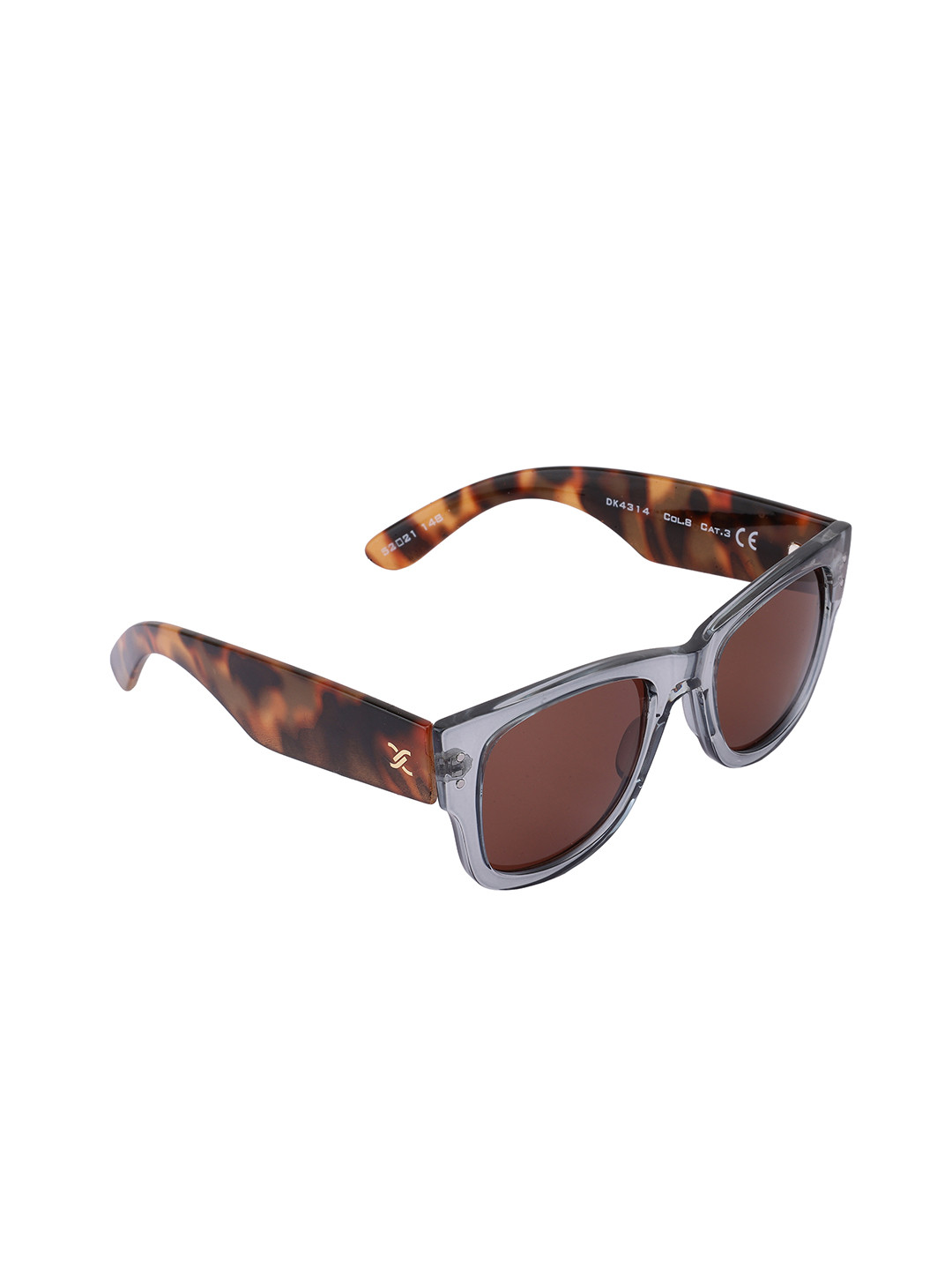Daniel Klein Women Square Sunglasses with UV Protected Lens DK4314-C8