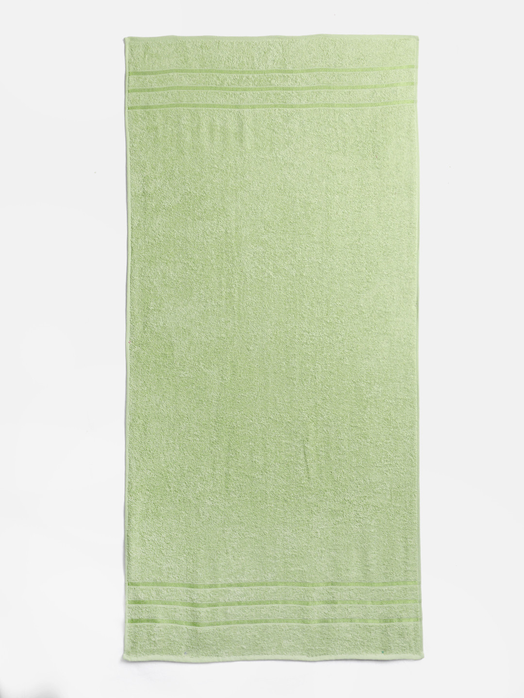 Cayman Green Solid Cotton Ultrasoft 500 GSM Bath Towel