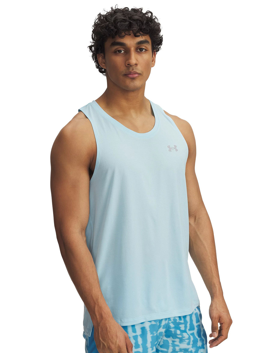 UNDER ARMOUR Launch Sleeveless Slim Fit T-Shirt