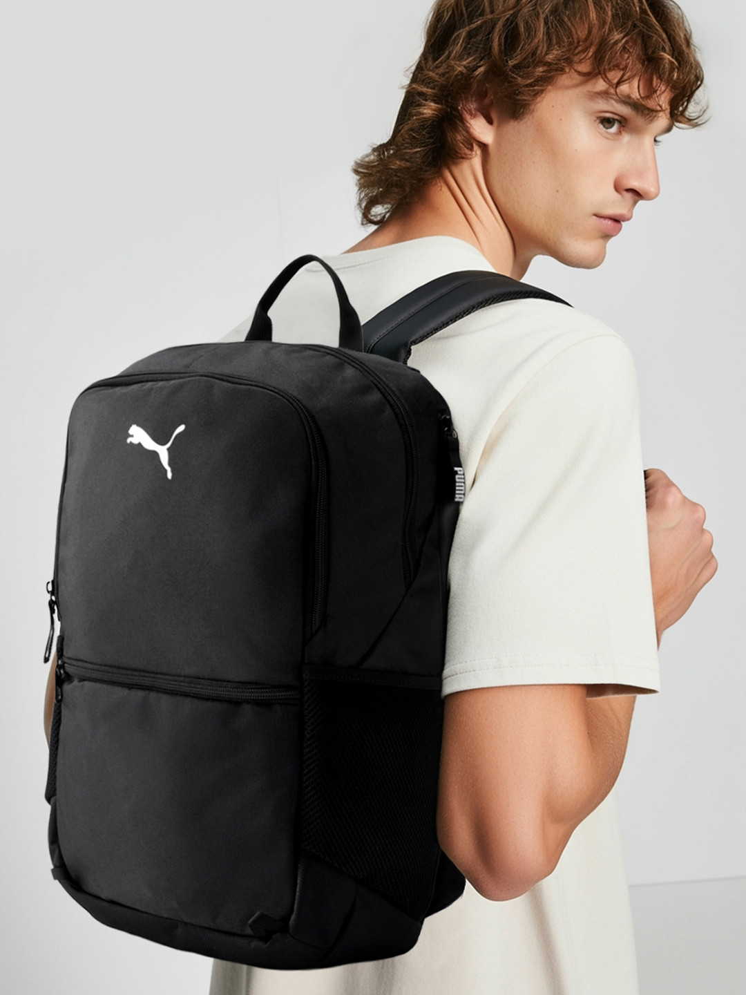 Puma Unisex teamGOAL Football With Ball Net Backpack