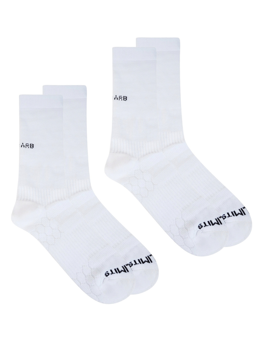 AIR GARB Pack of 2 Crew Length Power Fit Compression Sports Socks