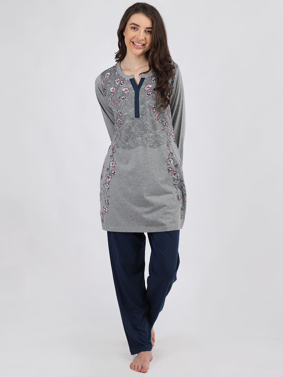Duchess Women Floral Printed Night suit