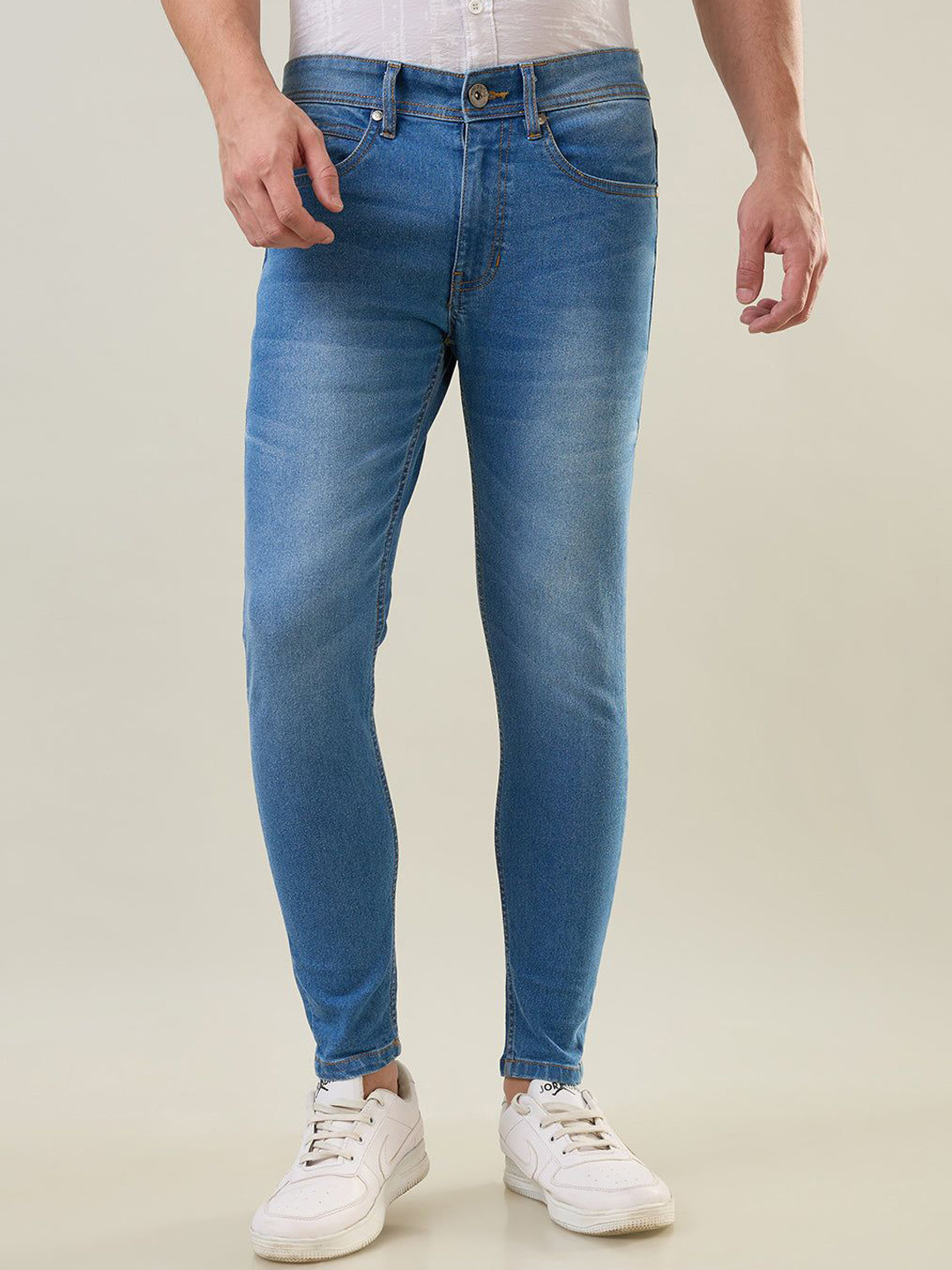 TIM PARIS Men Kane Skinny Ankle Fit Jeans