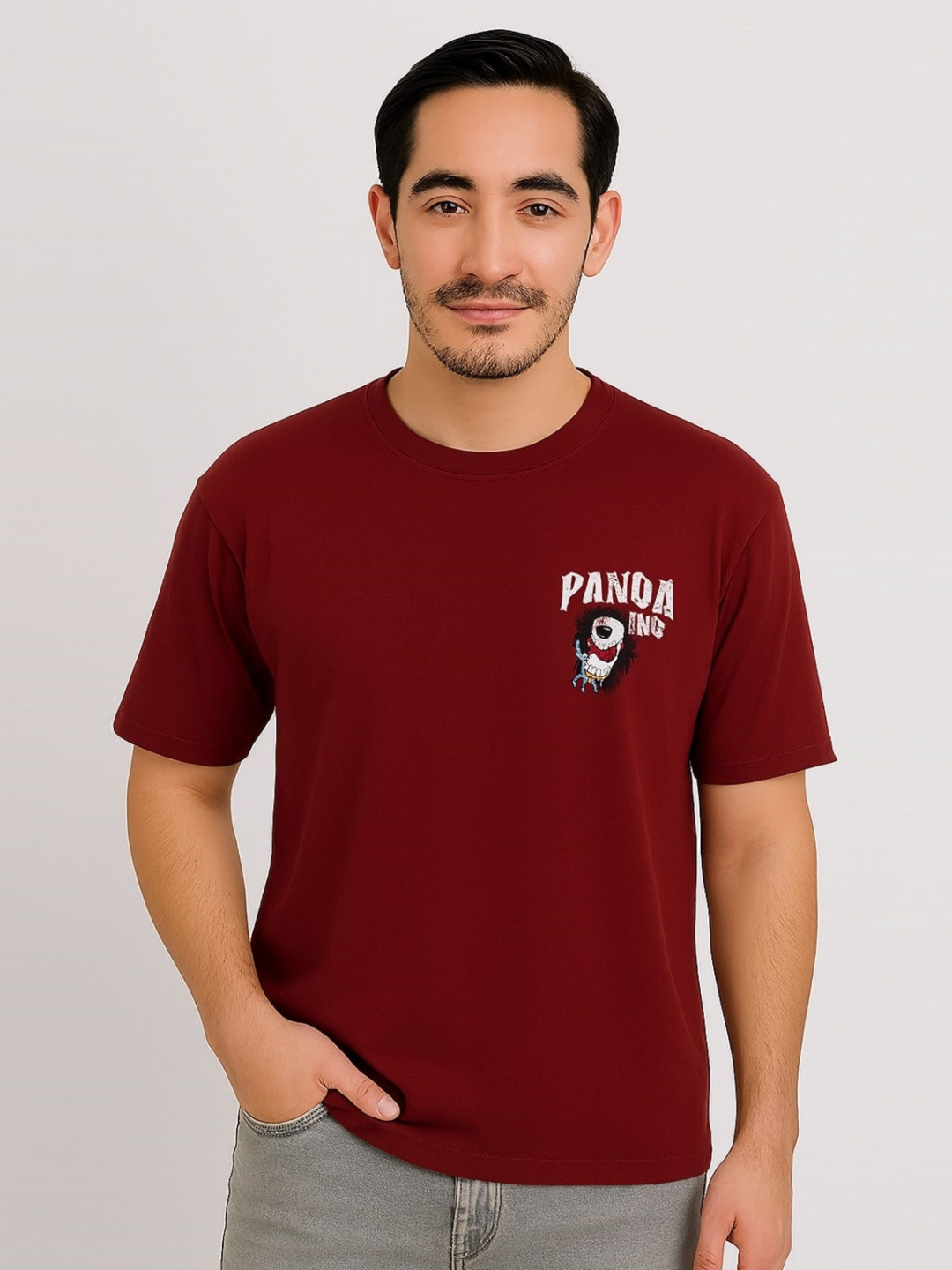 SANDPIPER Graphic Printed Cotton T-shirt