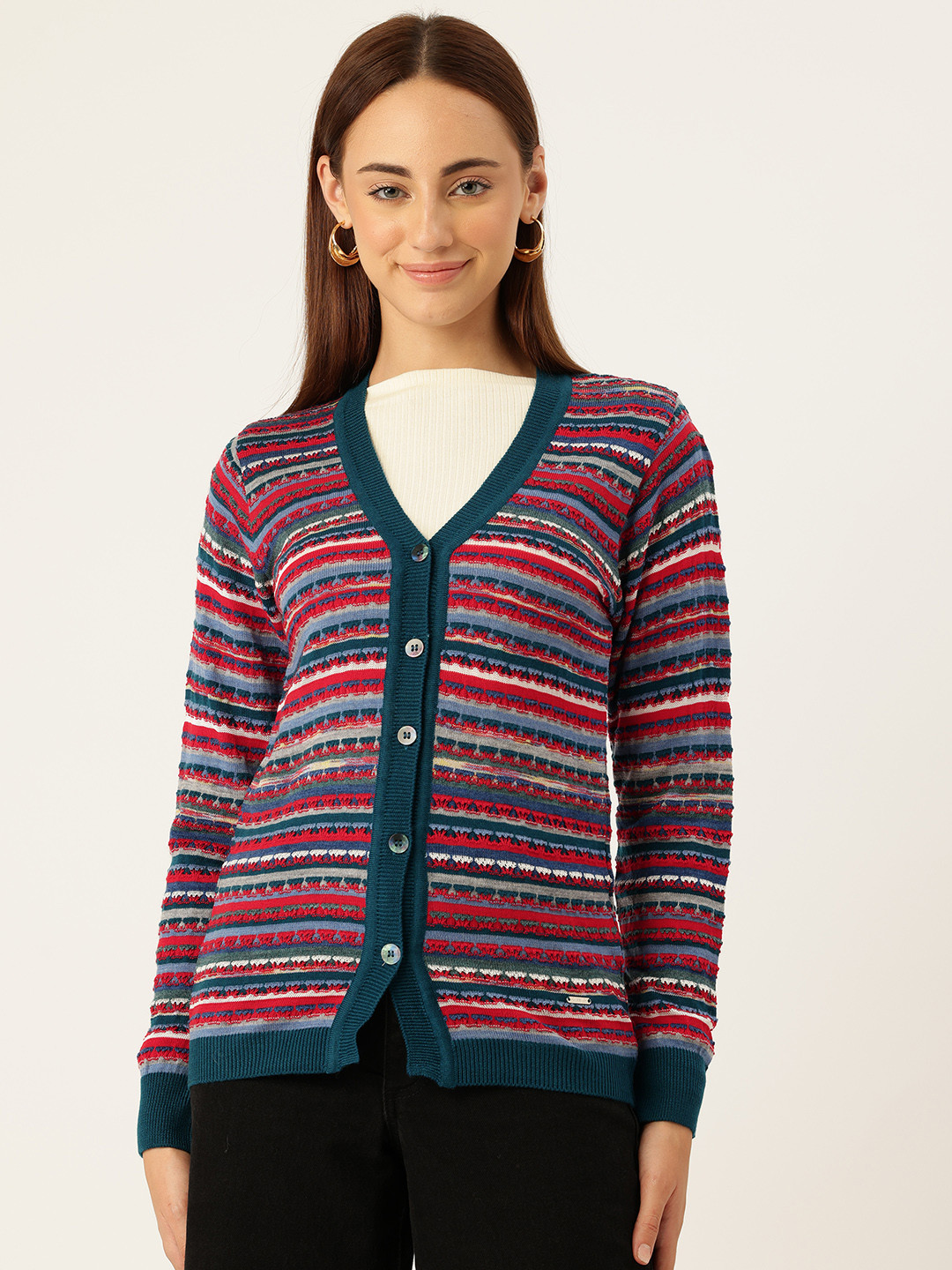 Monte Carlo Multi-Striped Cardigan