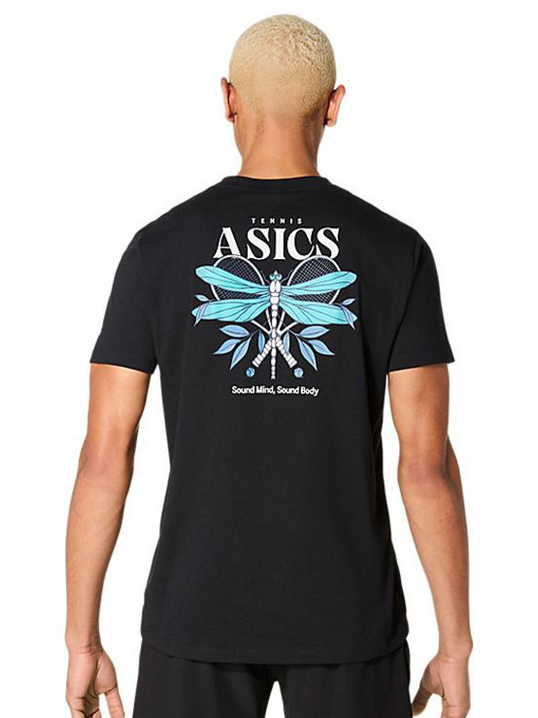 ASICS Mens Performance Game Seasonal Graphic Printed T Shirt
