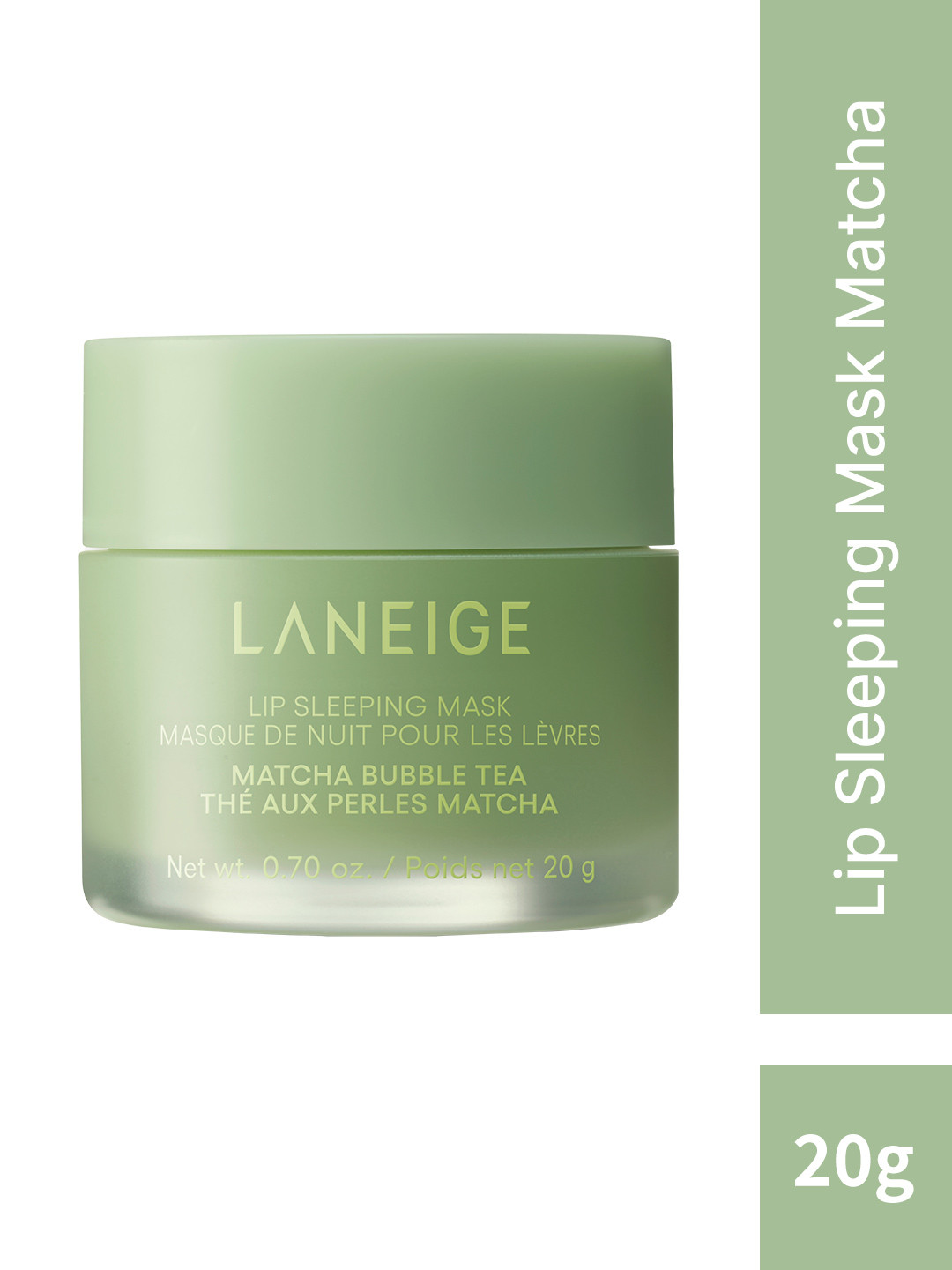 LANEIGE Lip Sleeping Mask with Vitamin C & Shea Butter 20g - Matcha Bubble Tea