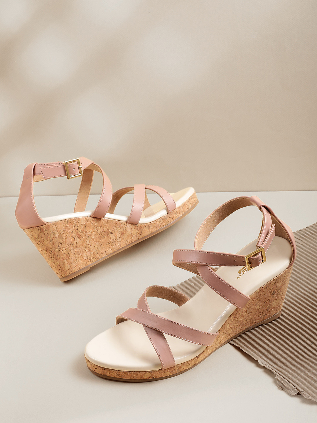 Roadster Strappy Wedge Heels