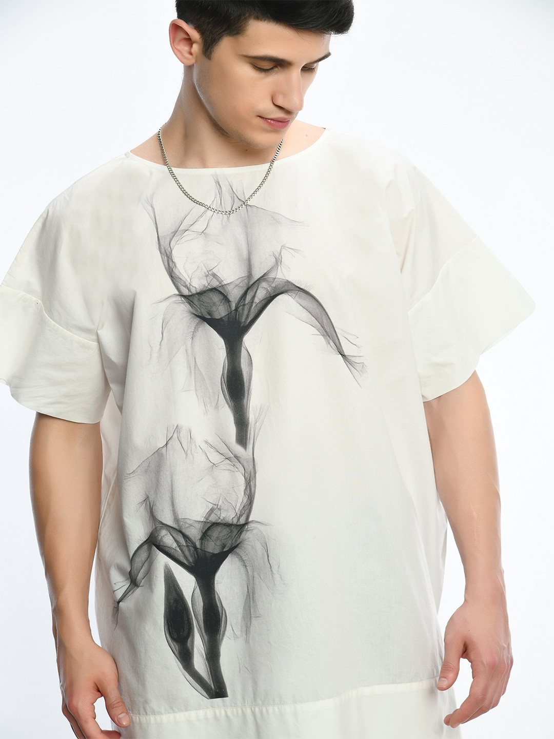 SAMANT CHAUHAN Men Monochrome Magic Shirt Casual Shirt