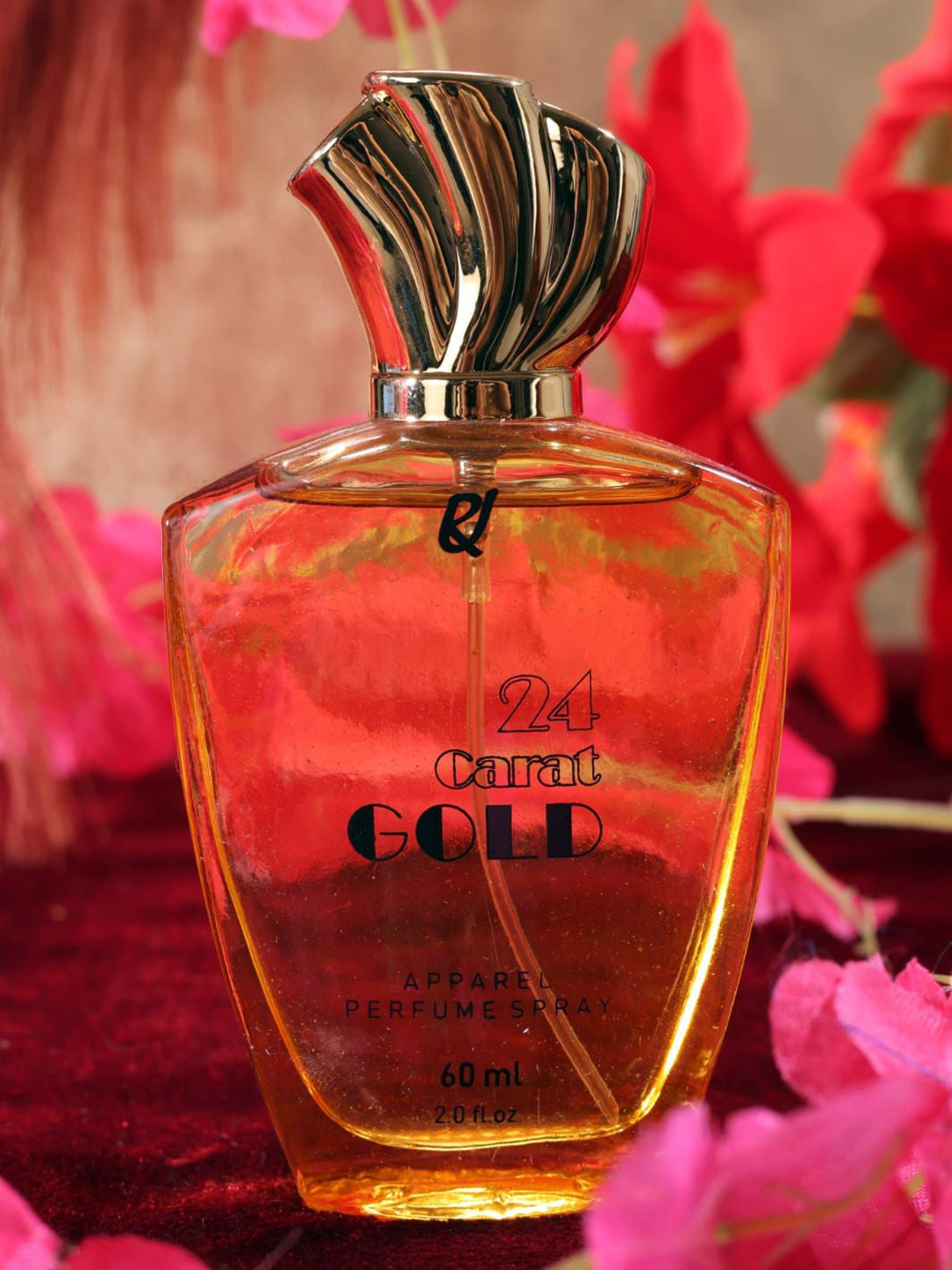 RU Set Of 2 24 Cart Gold & DV Long-Lasting Apparel Perfume Spray - 60 ml Each