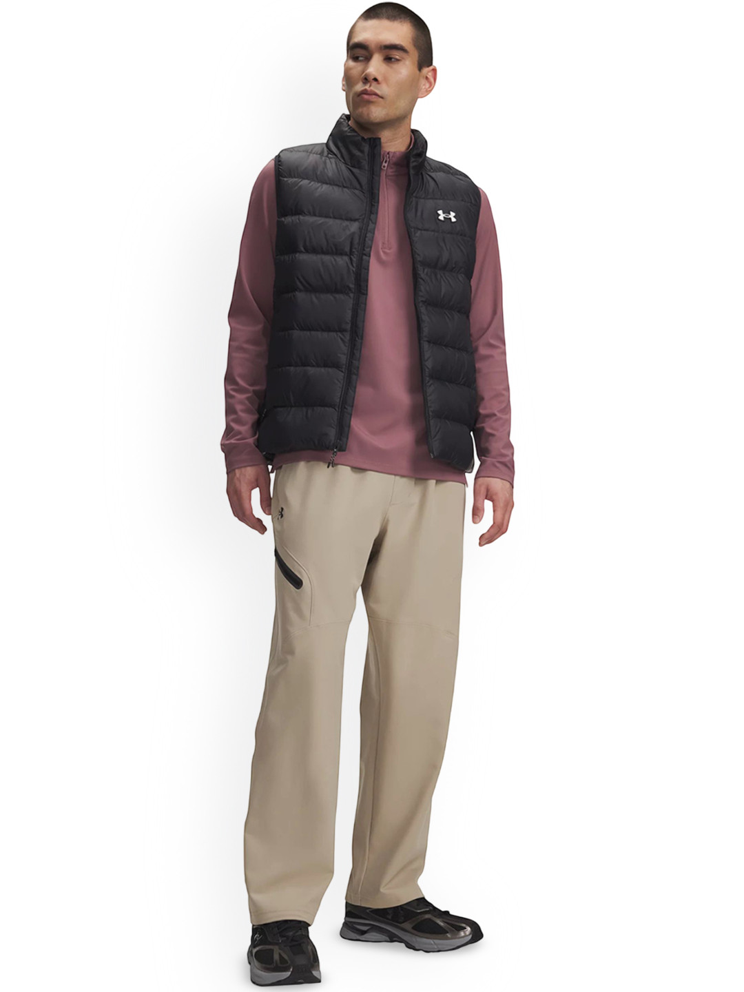 UNDER ARMOUR Men UA Unstoppable Relaxed-Fit Straight Pants