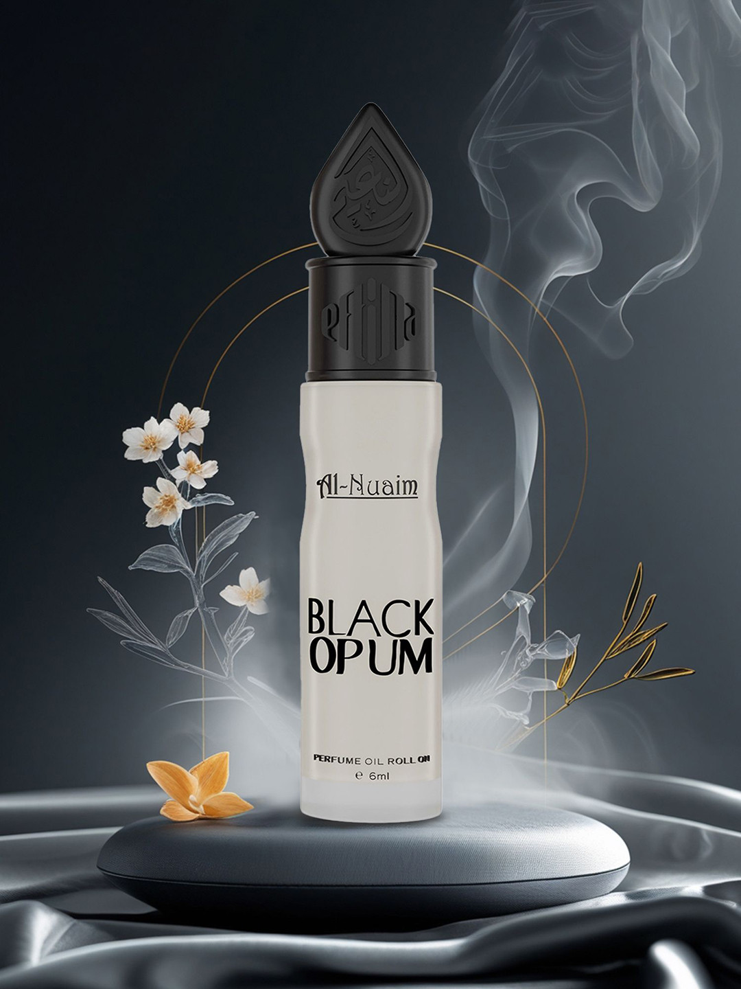 Al-Nuaim Black Opum Alcohol Free Attar - 6 ml