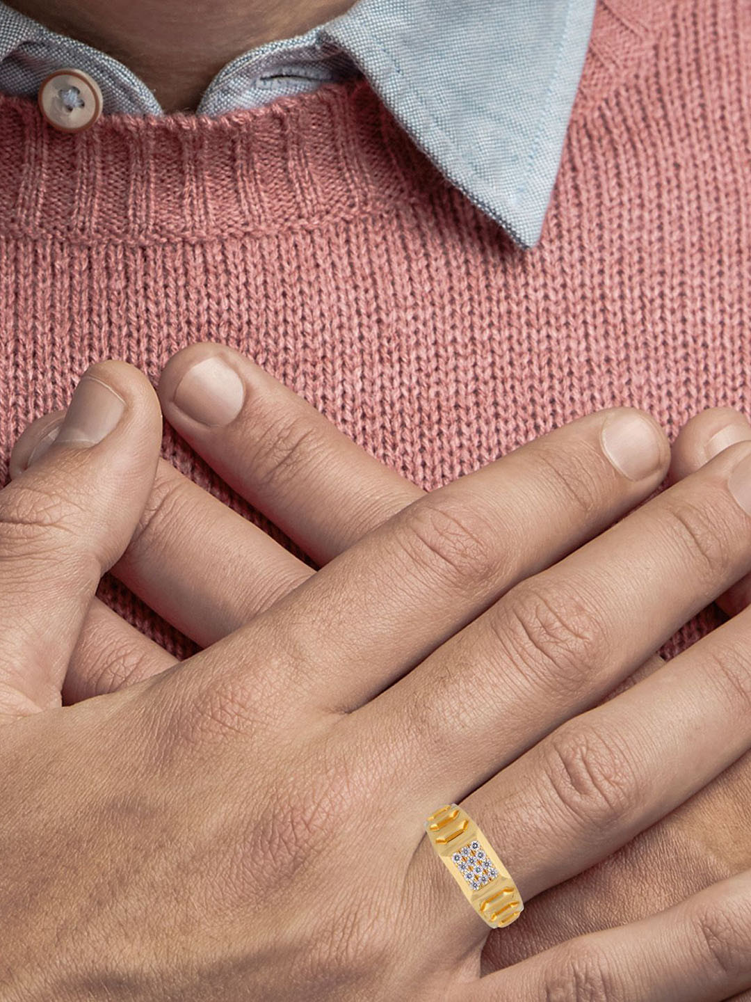 C KRISHNIAH CHETTY JEWELLERS PVT LTD 22KT Finger Gold Rin -6.37