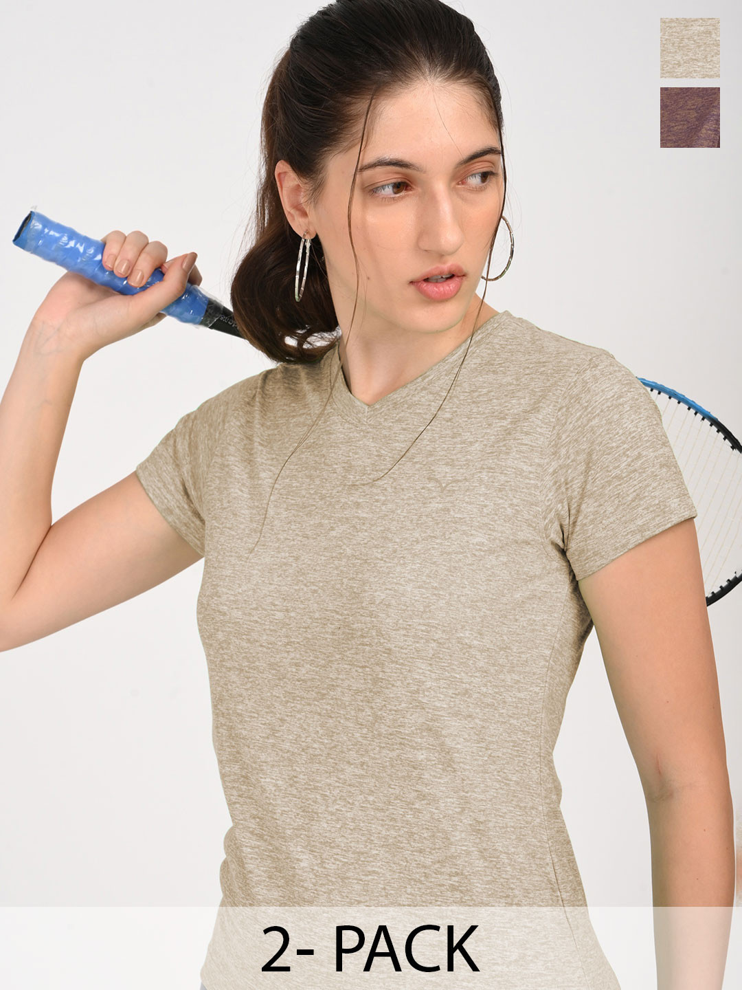 Coppersmith Pack Of 2 Short Sleeves Dri-FIT T-shirts