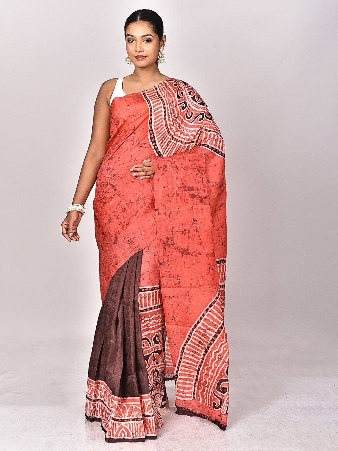 RAM SHYAM collection Batik  Saree