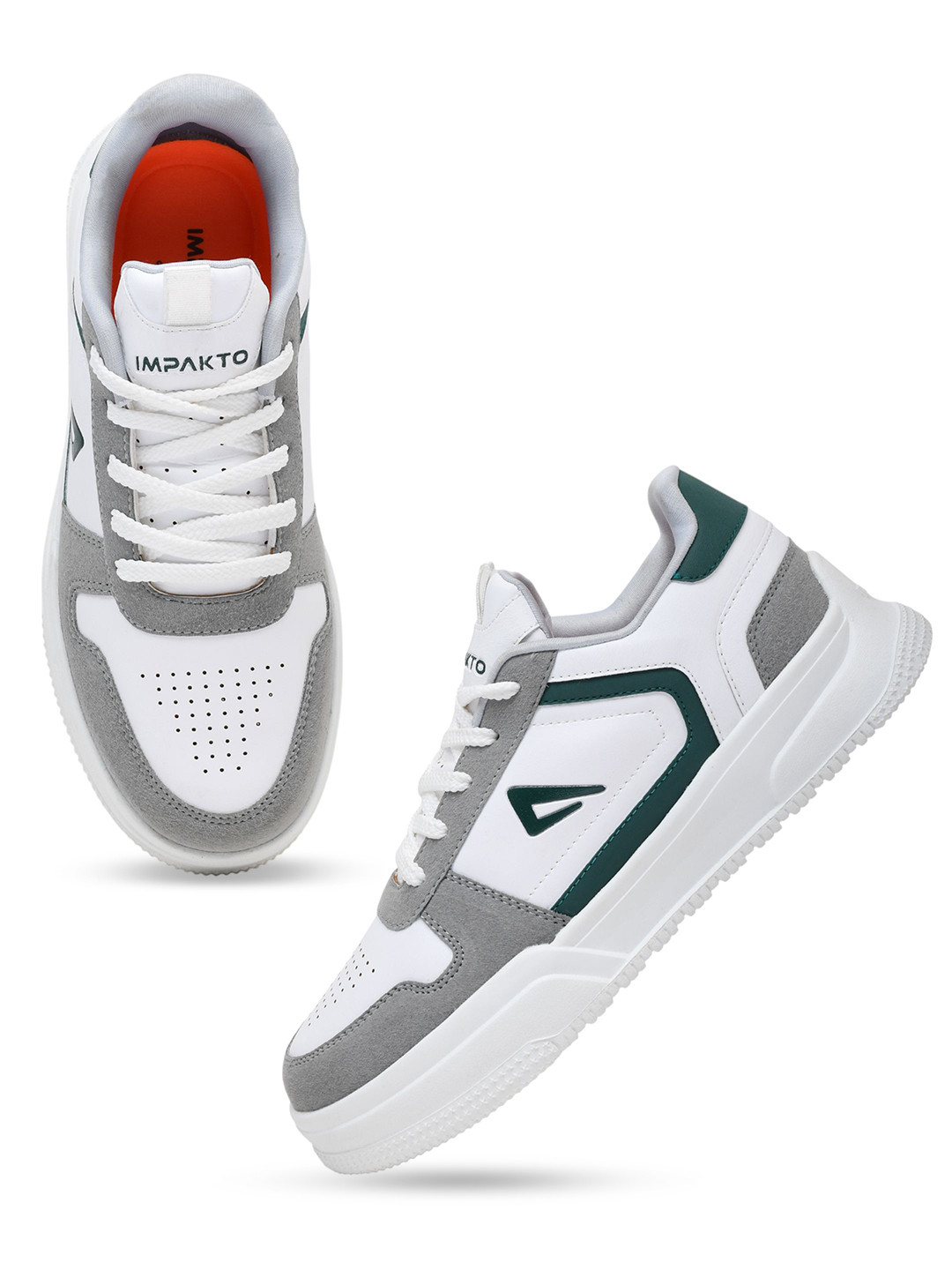 IMPAKTO Men Mesh Training or Gym Non-Marking Lace-Ups Shoes