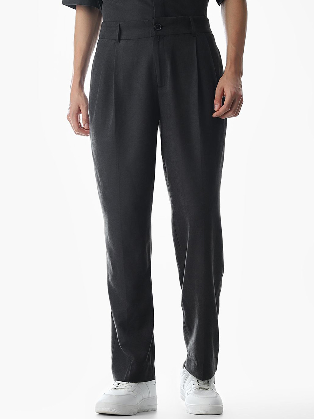 Jack & Jones Men Loose Fit Chinos Trousers