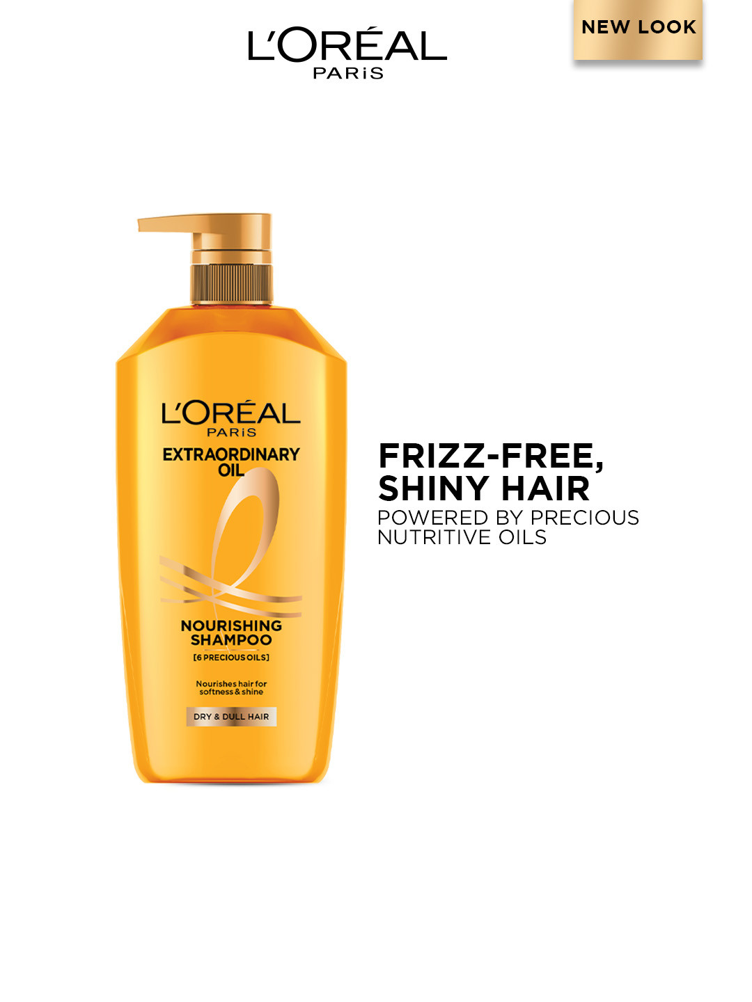 LOreal Paris Extraordinary Oil Nourishing Shampoo for Dull and Dry Hair - 1 L